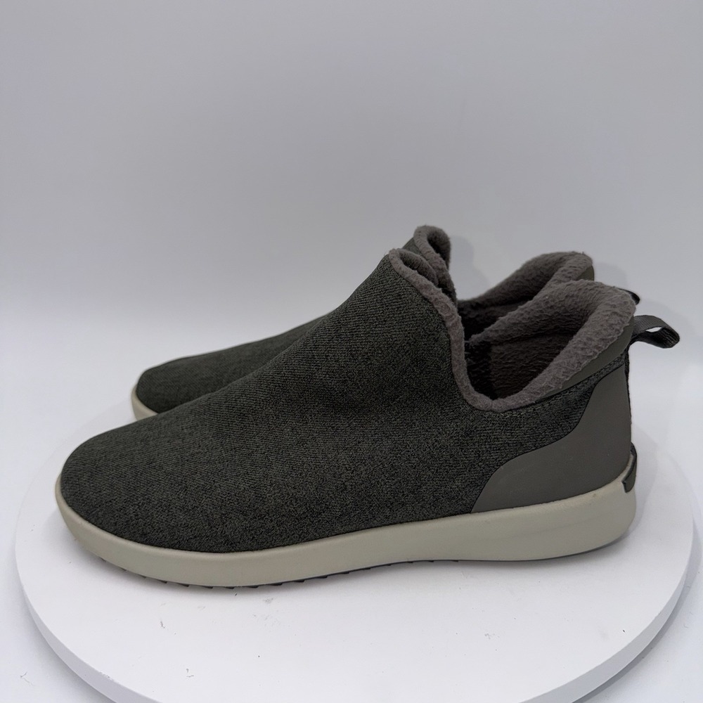 Olukai Lipoa Ankle Sneaker Boot Womens Size 7 Green Slip On‎